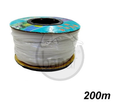 Silikonová vzduchovací hadička 4/6 mm - cena za celé klubo 200 bm