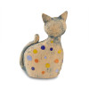 Keramická kočka s puntíky - 31 cm