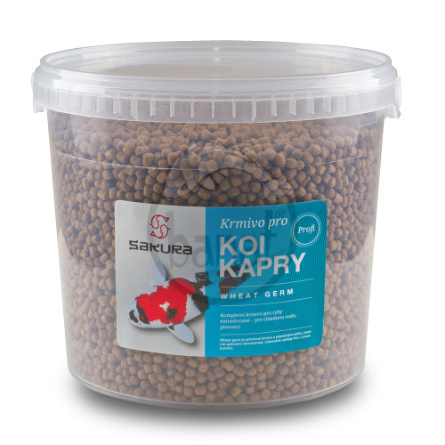 Wheat Germ - 6 mm kbelík 5 l (2100 g) krmivo pro koi