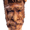 Maska z kořene bambusu 30-35 cm