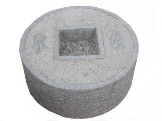 Kamenná nádržka Fusen Bachi 30 cm - žula