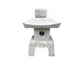 Japonská lucerna Square Yukimi 45 cm - žula