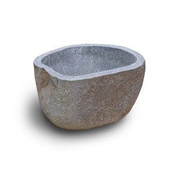 Kamenná nádržka Tsukubai - v. 23 cm