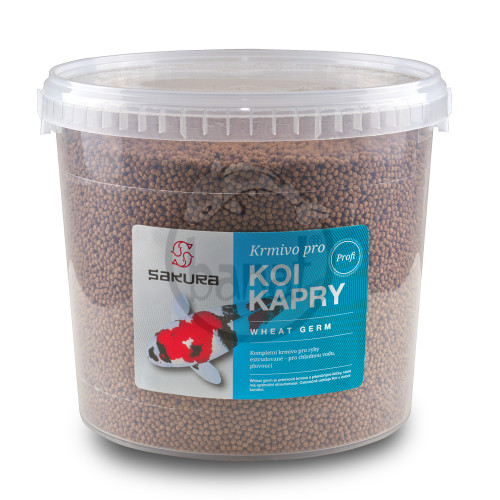 Wheat Germ - 3 mm kbelík 5 l (2300 g) krmivo pro koi