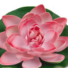 Růžový květ leknínu průměr 18 cm